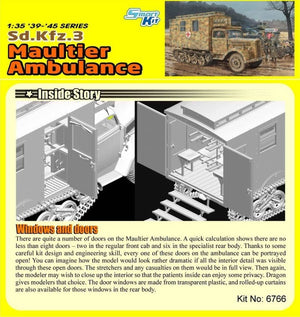 Dragon 6766 Sd.Kfz.3 Ambulance Maultier (1/35) – image 3
