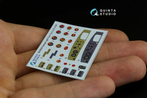 Quinta Studio QD35034 Opel Blitz 3D-Printed &amp;amp; coloured Interior on decal paper (ICM) 1/35 – Bild 7