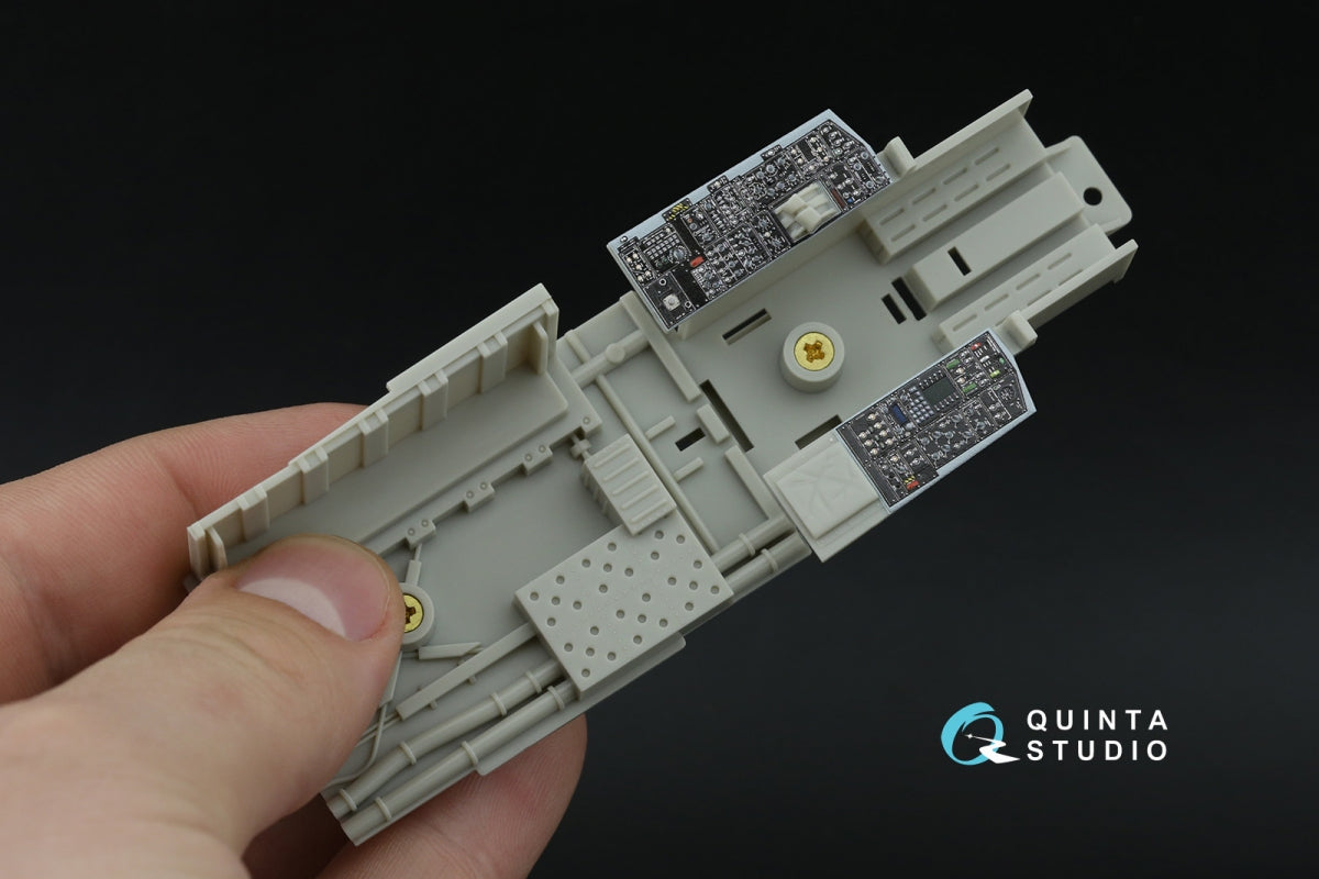 Quinta Studio QDS+32252 F-15C PAD-upgraded 3D-Printed &amp;amp; coloured Interior on decal paper (Tamiya) (Small version) (with 3D-printed resin parts) 1/32 – immagine 11