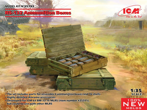 Boîtes de munitions ICM 35795 RS-132 1/35