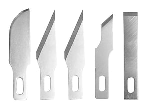 Vallejo T06010 5x Assorted Blades for Knife