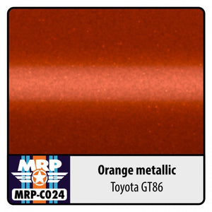 Peinture Mr. Paint MRP-C024 Orange métallisé pour Toyota GT86 30 ml