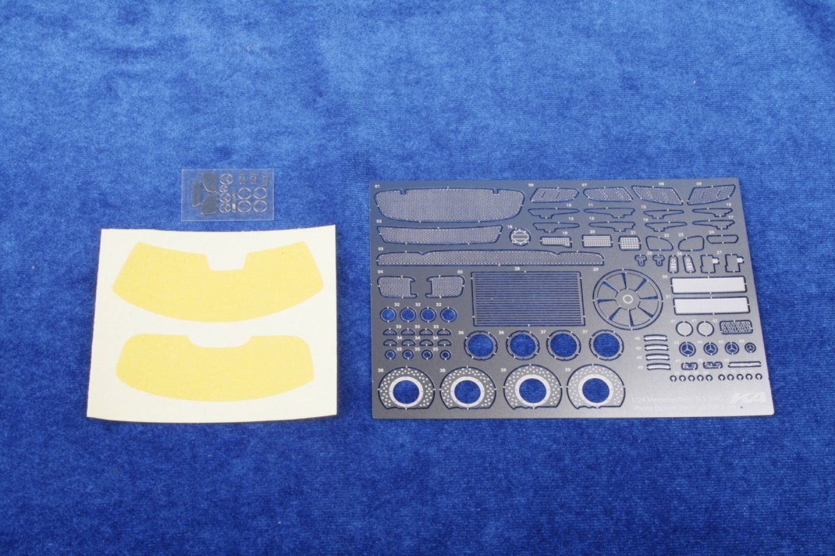 KA Models KE-24053 Mercedes SLS - Pièce photogravée de détail à l&amp;#39;échelle 1/24 – image 2