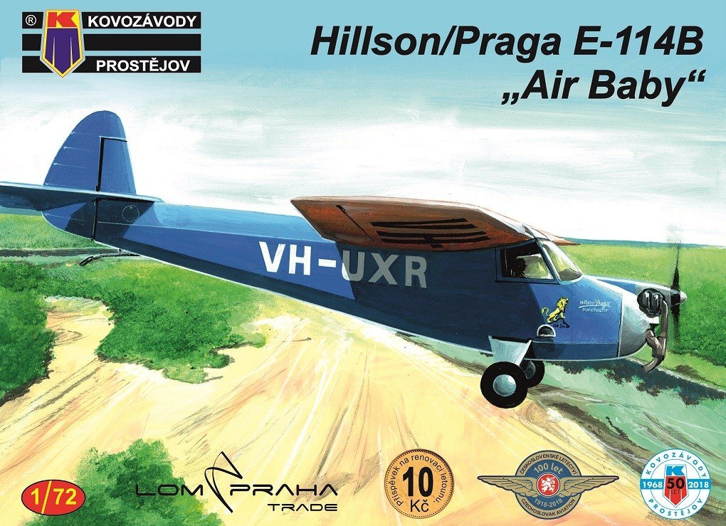 Kozavody Prostejov KPM0094 Hilson/Praga E-114B Air Baby 1/72