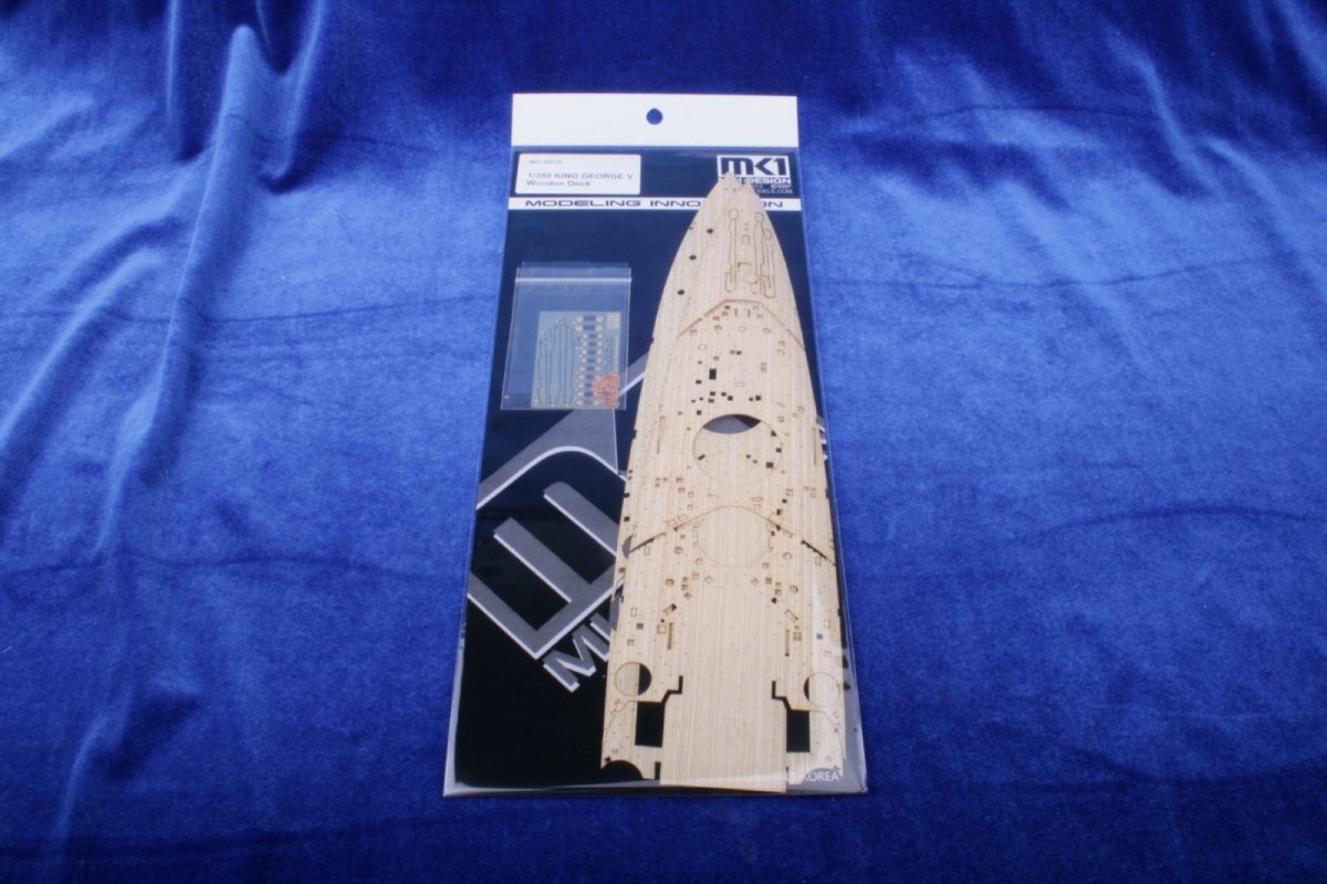 MK1 Design MD-35018 King George V Wooden Deck 1/350 – Bild 2