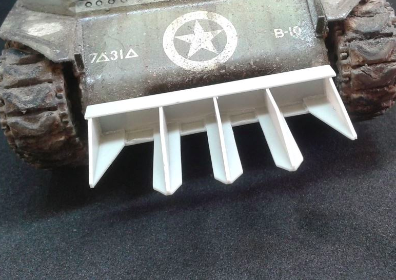 Panzer Art RE35-576 T1 “Rhino device” for US tanks pattern 2 1/35 – zdjęcie 2
