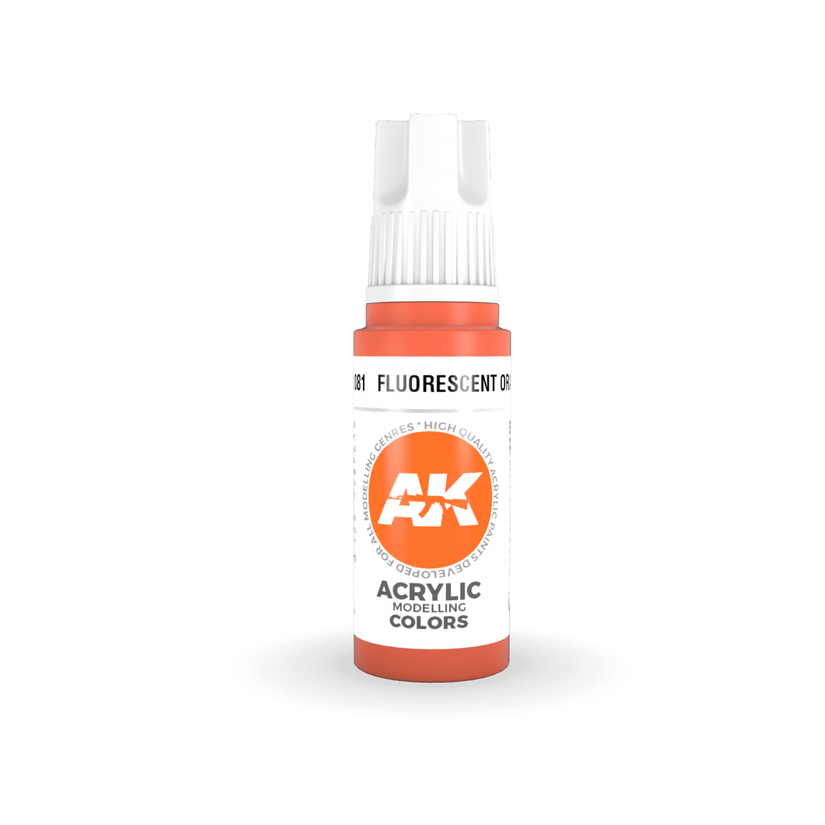 AK Interactive AK11081 Orange fluorescent 17 ml – image 2