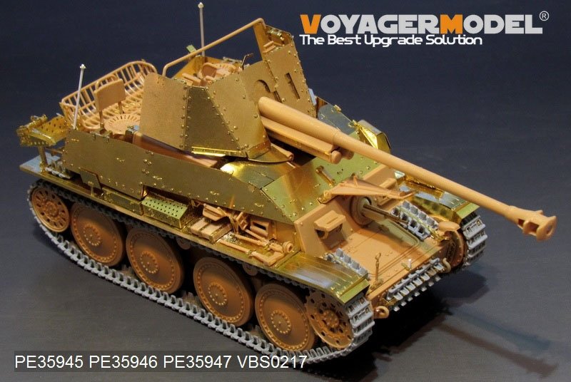 Voyager Model PE35945 WWII German Tank Destroyer Marder III (Sd.Kfz.139)Basic For TAMIYA 35248 1/35 – immagine 8