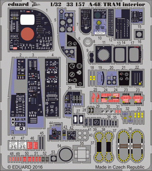 Eduard 33157 A-6E TRAM interior TRUMPETER 1/32