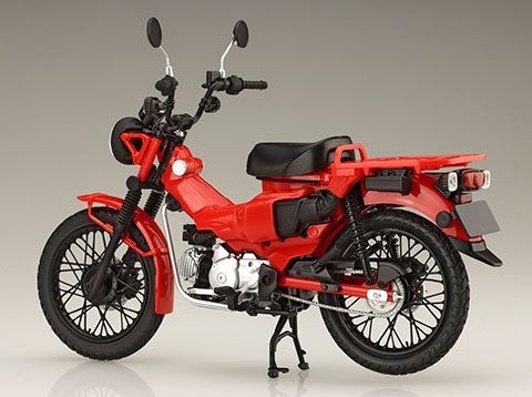 Fujimi 141916 B-NX-3 Honda Hunter Cub CT 125 (Growing Red) 1/12 – immagine 2