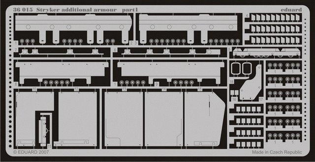 Eduard 36015 Stryker blindage additionnel 1/35 Trumpeter  – image 2