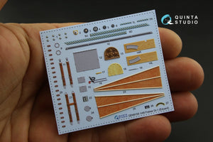 Quinta Studio QD48158 Fokker Dr.1 3D-Printed &amp;amp; coloured Interior on decal paper (for Eduard kit) 1/48 – Bild 2