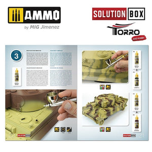 AMMO of Mig Jimenez 2414300000 SOLUTION BOX – WWII GERMAN TANKS – immagine 10