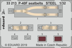 Eduard BIG3398 P-40F 1/32 TRUMPETER – image 3
