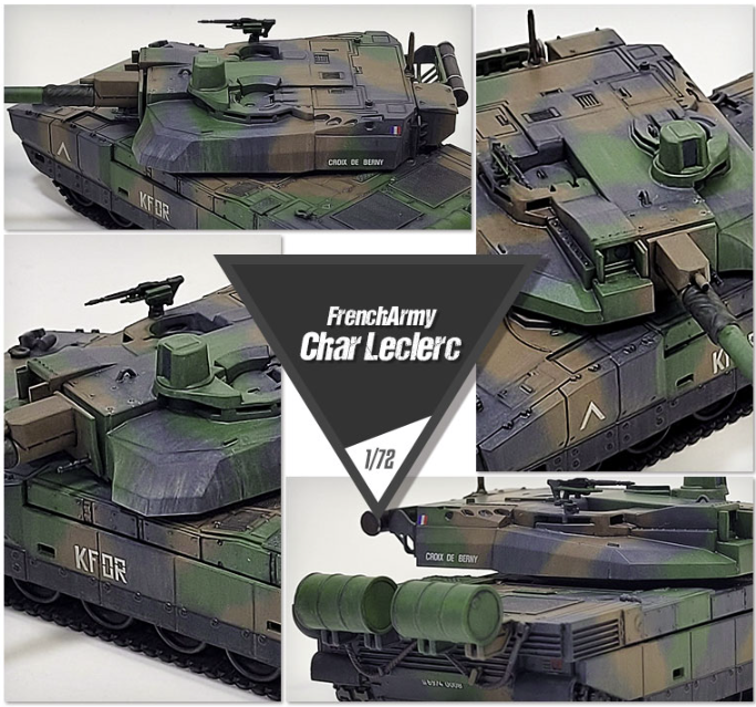 Academy 13427 French Army Char Leclerc 1/72 – zdjęcie 4