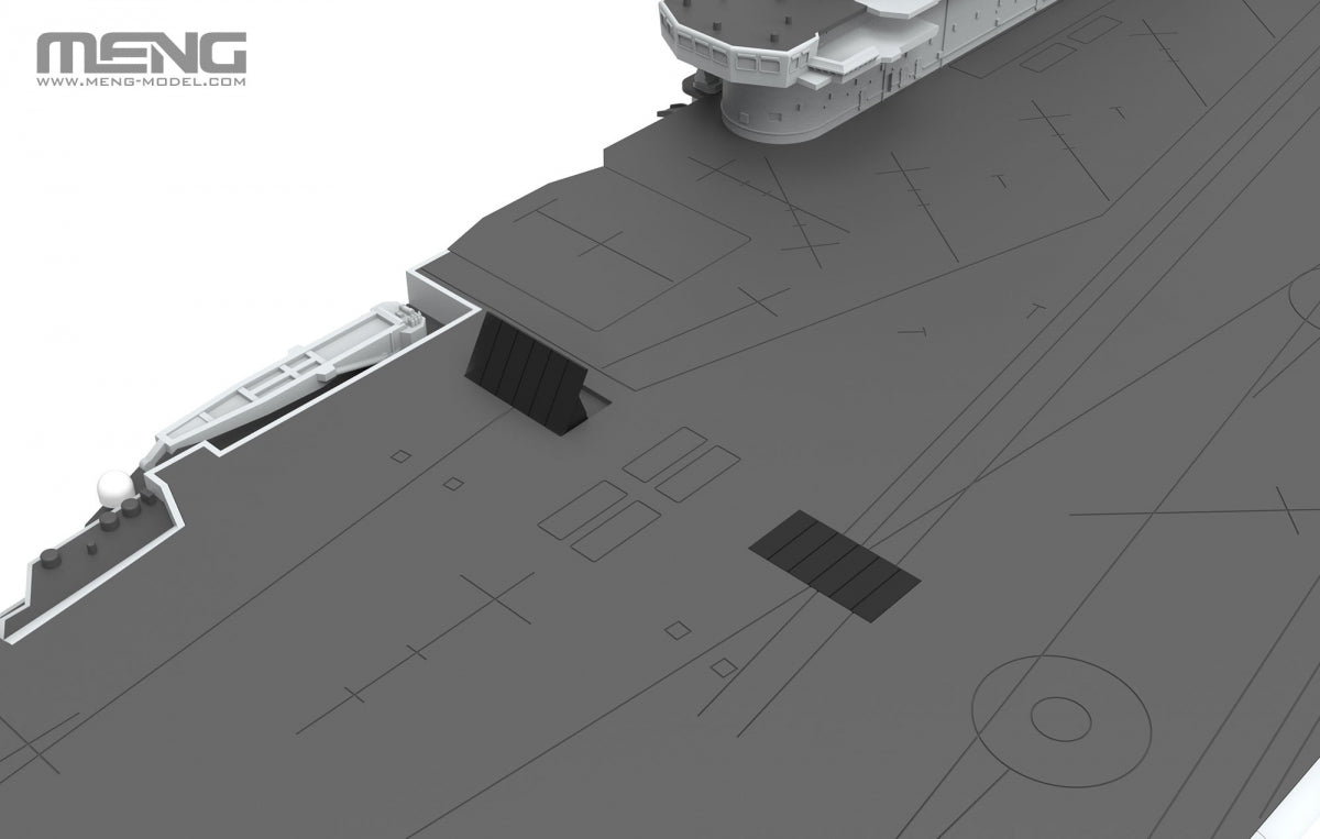 Meng Model PS-010 Aircraft Liaoning 1/700 – zdjęcie 6