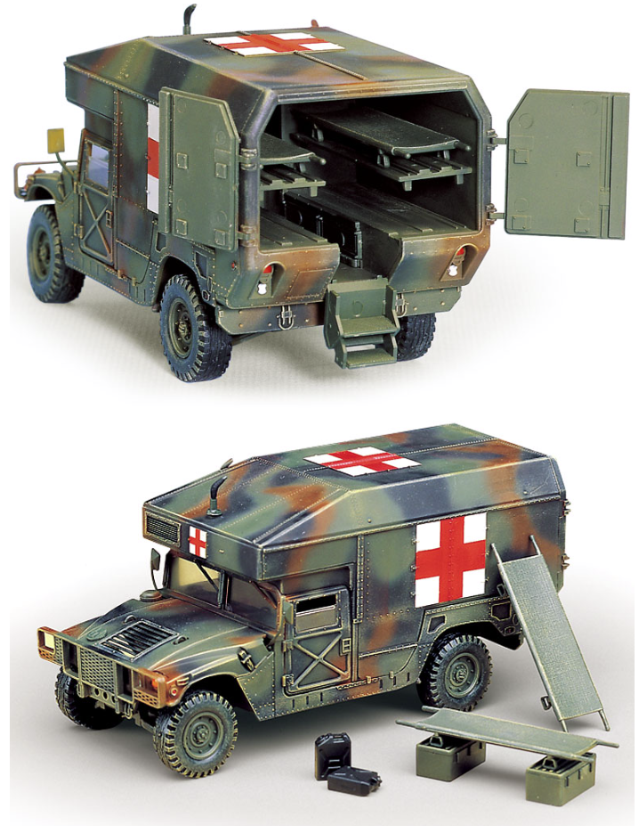 Academy 13243 M997 Humvee Maxi Ambulance 1/35 – imagen 4