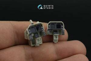 Quinta Studio QDS-48535 AH-1Z Zulu Cobra/Viper 3D-Printed &amp;amp; coloured Interior on decal paper (KittyHawk) (small version) 1/48 – immagine 7