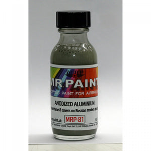 MR. Paint MRP-081 ANODIZED ALUMINIUM Metallic Russian aircraft 30ml – immagine 2