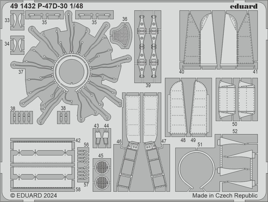 Eduard BIG49410 P-47D-30 MINIART 1/48 – Bild 4