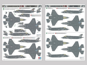 Tamiya 61125 Lockheed Martin F-35B Lightning II 1/48 – immagine 24