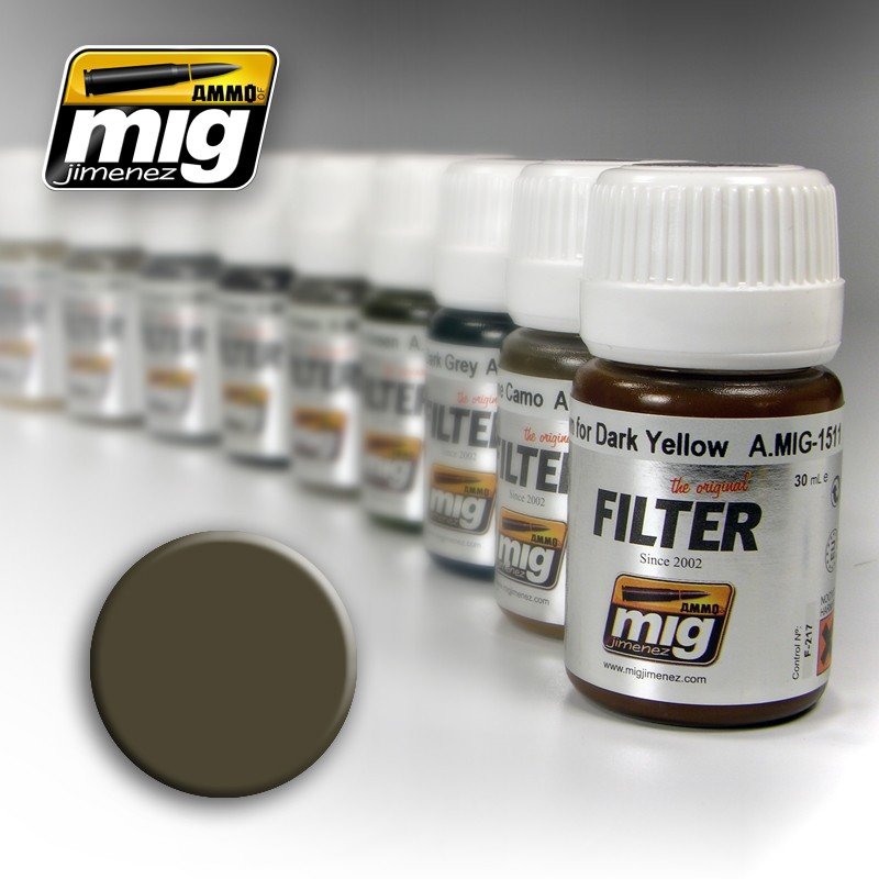 Munitions Mig Jimenez 1502 Gris foncé pour blanc 35 ml