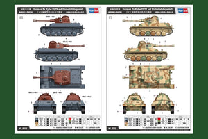 Hobby Boss 80150 German Pz.Kpfw.III/IV auf Einheitsfahrgestell 1/35 – immagine 9
