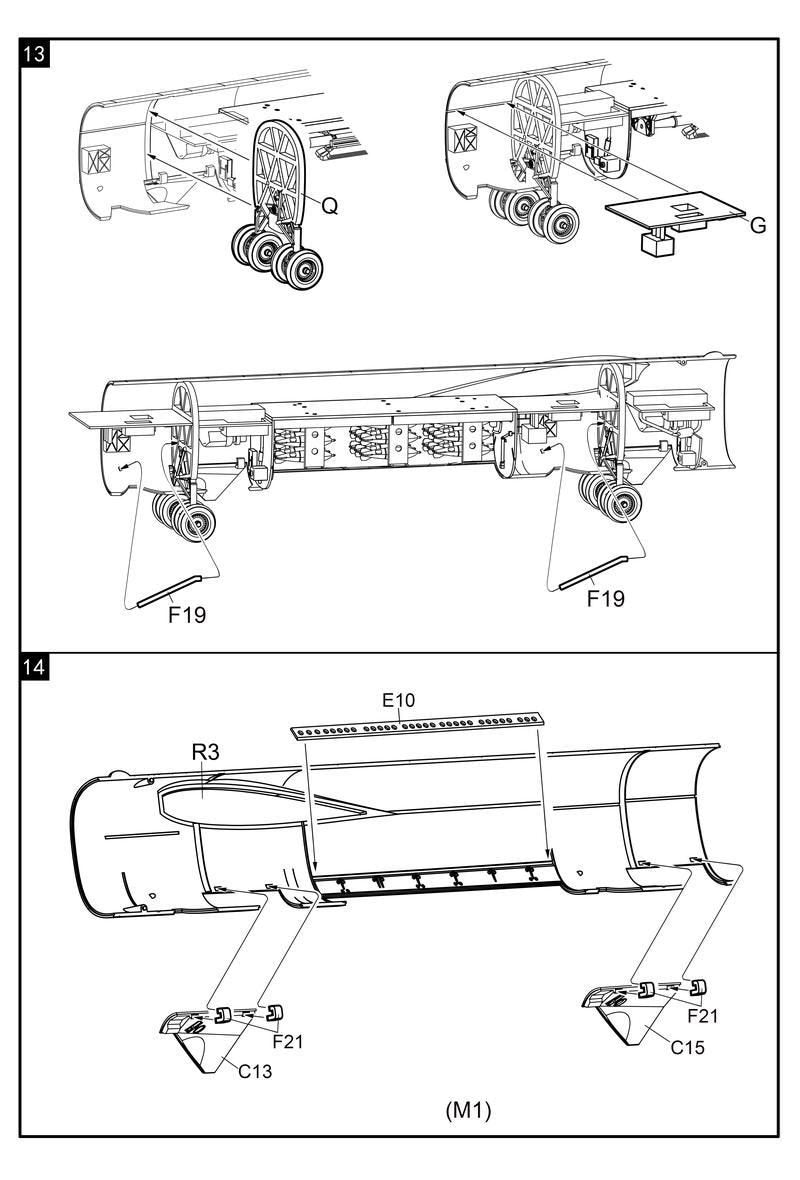 Modelcollect UA72210 B-52G Early Type 1967-1972 in Linebacker II Vietnam war 1/72 – immagine 3