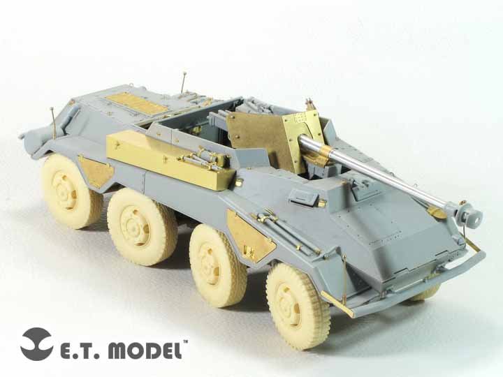 E.T. Model E35-243 WWII German Sd.Kfz.234/4 PANZERSPAHWAGEN (For DRAGON Kit) 1/35 – immagine 4