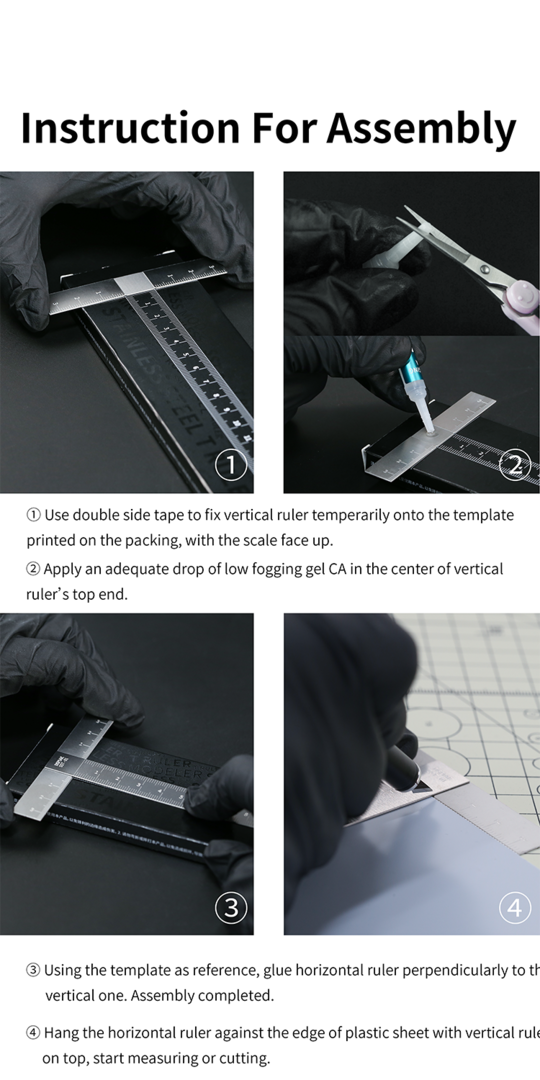 Règle en T en acier inoxydable DSPIAE SST-01 – image 6