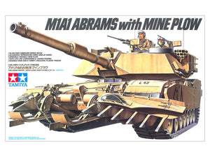 Tamiya 35158 U.S. M1A1 Abrams w/ Mine Plow 1/35 – immagine 2