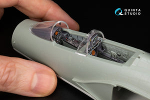 Quinta Studio QD+48489 F-4J Phantom II 3D-Printed &amp;amp; coloured Interior on decal paper (Academy) (with 3D-printed resin parts) 1/48 – immagine 13
