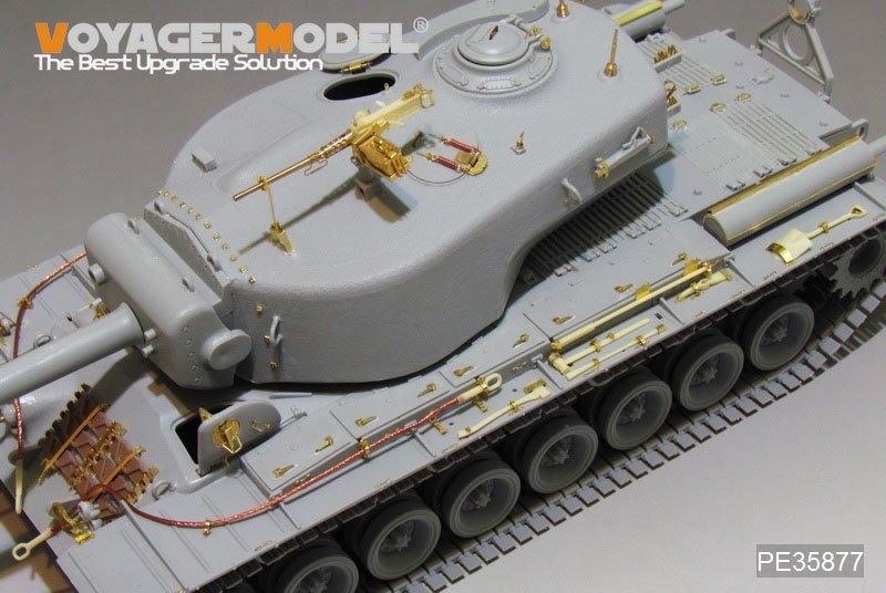 Maquette Voyager PE35877 Char super lourd américain T-29E1 de la Seconde Guerre mondiale pour HOBBY BOSS à l&amp;#39;échelle 1/35 – image 6