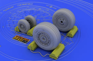 Eduard 648012 F-4C/ D/E/ F/G wheels 1/48 (Hasegawa) – immagine 2