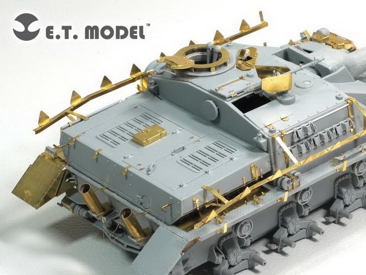 ET Model EA35-080 Garde-boues allemands de la Seconde Guerre mondiale pour Stug.IV, compatibles avec le kit DRAGON Smart au 1/35 
