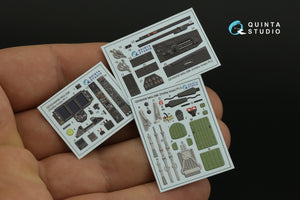 Quinta Studio QD48458 MiG-29K 3D-Printed coloured Interior on decal paper (HobbyBoss) 1/48 – immagine 4