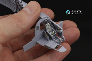 Intérieur imprimé en 3D et coloré sur papier décalcomanie Quinta Studio QD72204 He 111 P/H (Airfix) 1/72 – image 5