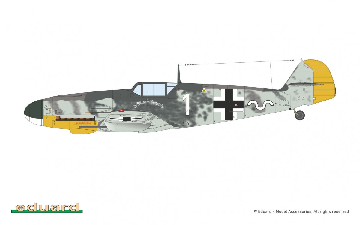 Eduard 84203 Bf 109G-4 - The Weekend Edition 1/48 – Bild 6