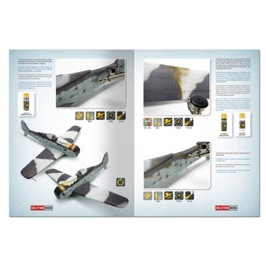 AMMO by Mig Jimenez 6535 SOLUTION BOOK 32 - BLACK EDITION: How to Paint Late WWII Luftwaffe Aircraft (Multilingual)