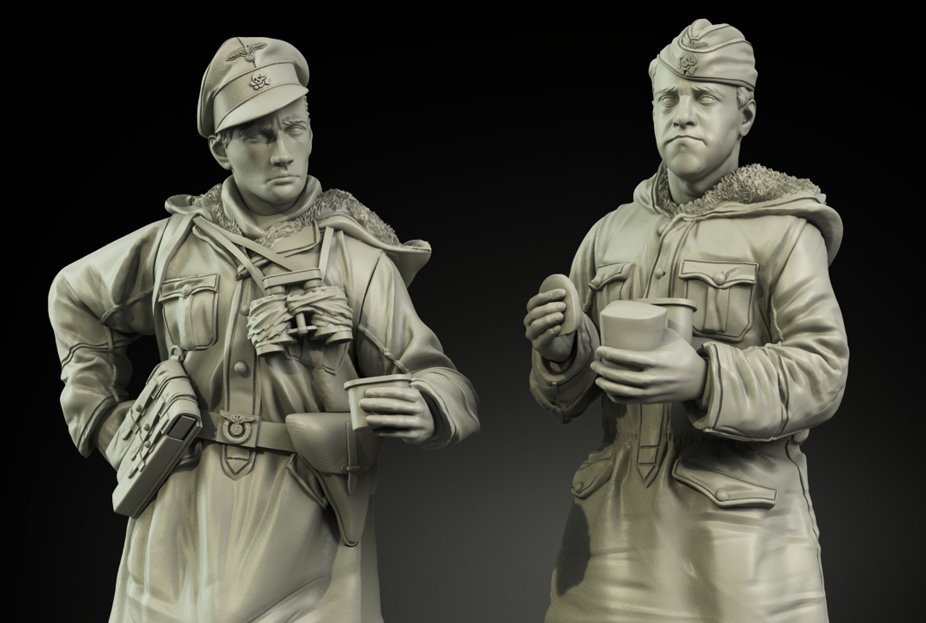 Panzer Art FI35-068 Waffen-SS Anorakanzug at rest set 1/35 – immagine 2