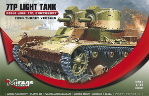 Mirage Hobby 355002 7TP Char léger à tourelle double 1/35