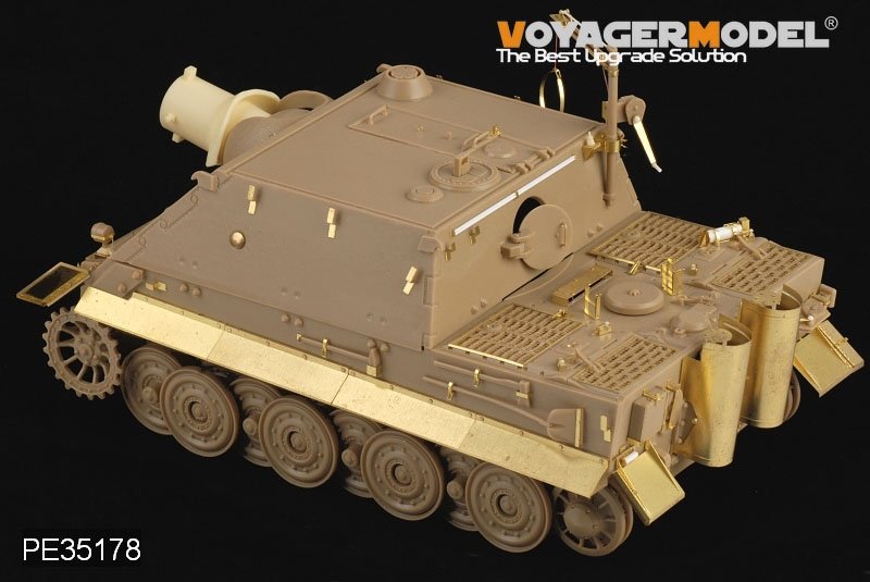 Maquette Voyager PE35178 Sturmtiger allemand de la Seconde Guerre mondiale pour Tamiya 35177 au 1/35 – image 3