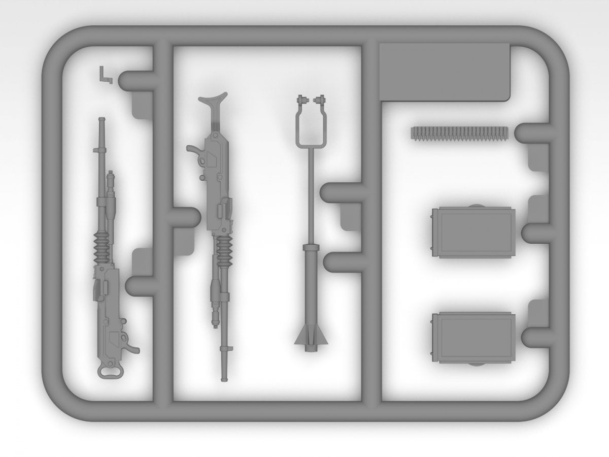 ICM 35572 Laffly V15T with Hotchkiss machine gun 1/35 – immagine 10