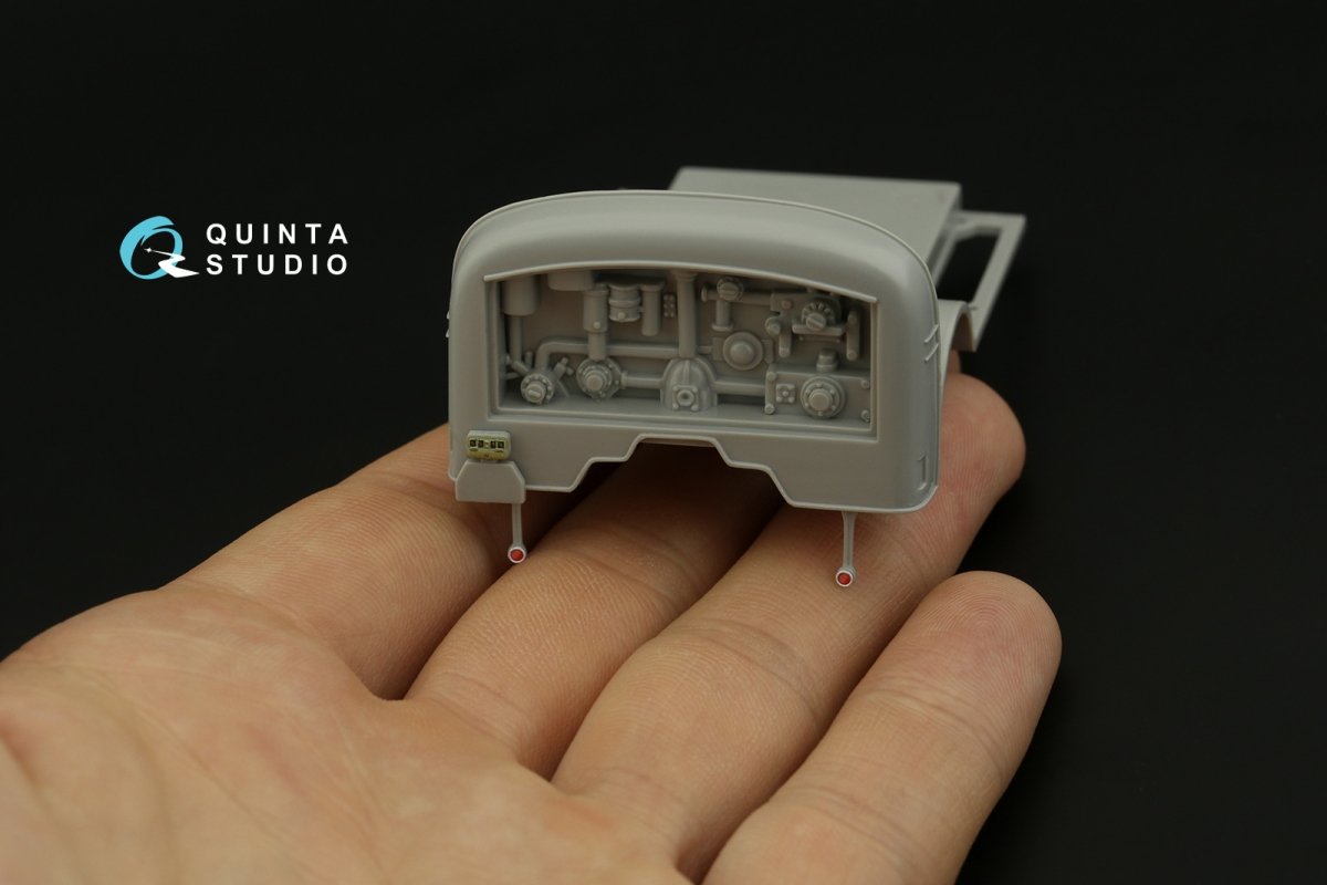 Quinta Studio QD48294 Opel Blitz family 3D-Printed &amp;amp; coloured Interior on decal paper (Tamiya/Italeri) 1/48 – zdjęcie 9