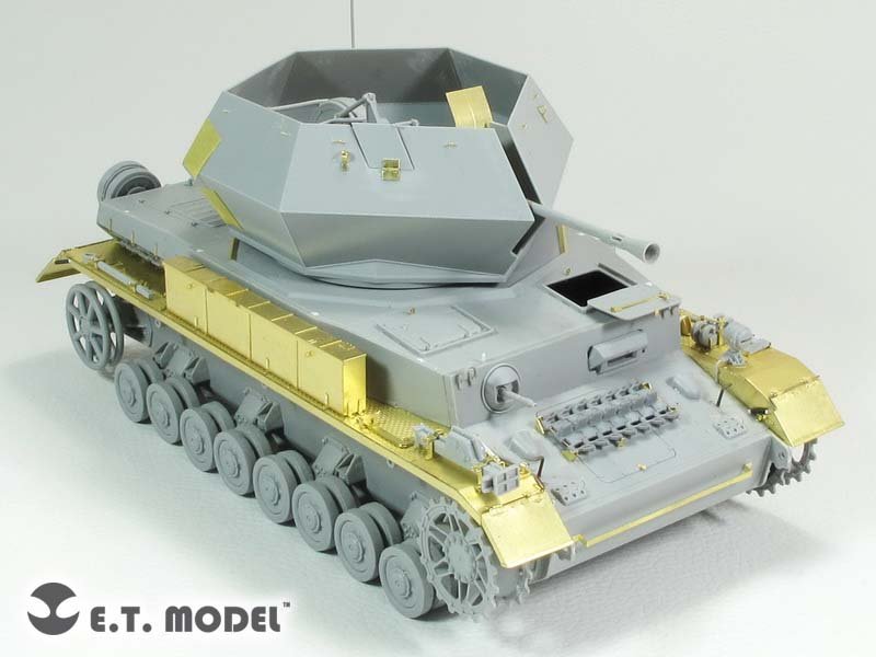 E.T. Model E35-171 WWII German Flakpanzer IV “Ostwind” (For DRAGON 6550) 1/35 – imagen 5