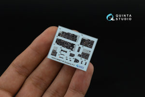 Quinta Studio QDS+48490 F-4S Phantom II 3D-Printed &amp;amp; coloured Interior on decal paper (Academy) (Small version) (with 3D-printed resin parts) 1/48 – immagine 9