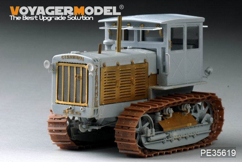 Voyager Model PE35619 WWII Soviet ChTZ S-65 Tractor w/Cab For TRUMPETER 05539 1/35 – immagine 2