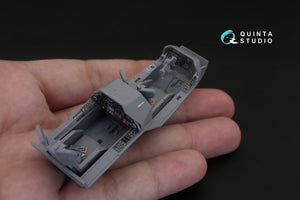 Quinta Studio QD32068 AH-1G Cobra 3D-Printed &amp;amp; coloured Interior on decal paper (for ICM kit) 1/32 – immagine 7