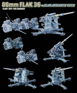 Dragon 6260 Flak 36 de 88 mm (1/35) – image 3
