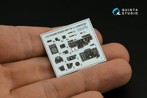 Quinta Studio QDS-48371 F-4E with DMAS 3D-Printed &amp;amp; coloured Interior on decal paper (Meng) (Small version) 1/48 – imagen 5